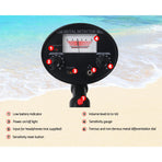 Metal Detector 180MM Deep Sensitive Waterproof Pinpointer Treasure Hunter Black, image 4