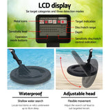 Metal Detector 180MM Deep Sensitive Waterproof Treasure Hunter Gold Digger - Top-Down View
