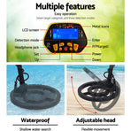 Metal Detector 180MM Deep Sensitive Waterproof Treasure Hunter Gold Digger Yellow, image 4