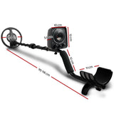 Metal Detector 160MM Deep Sensitive Waterproof Treasure Hunter Gold Digger - Front View