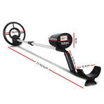 Metal Detector 180MM Deep Sensitive Waterproof Treasure Hunter Gold Digger Black, Waterproof