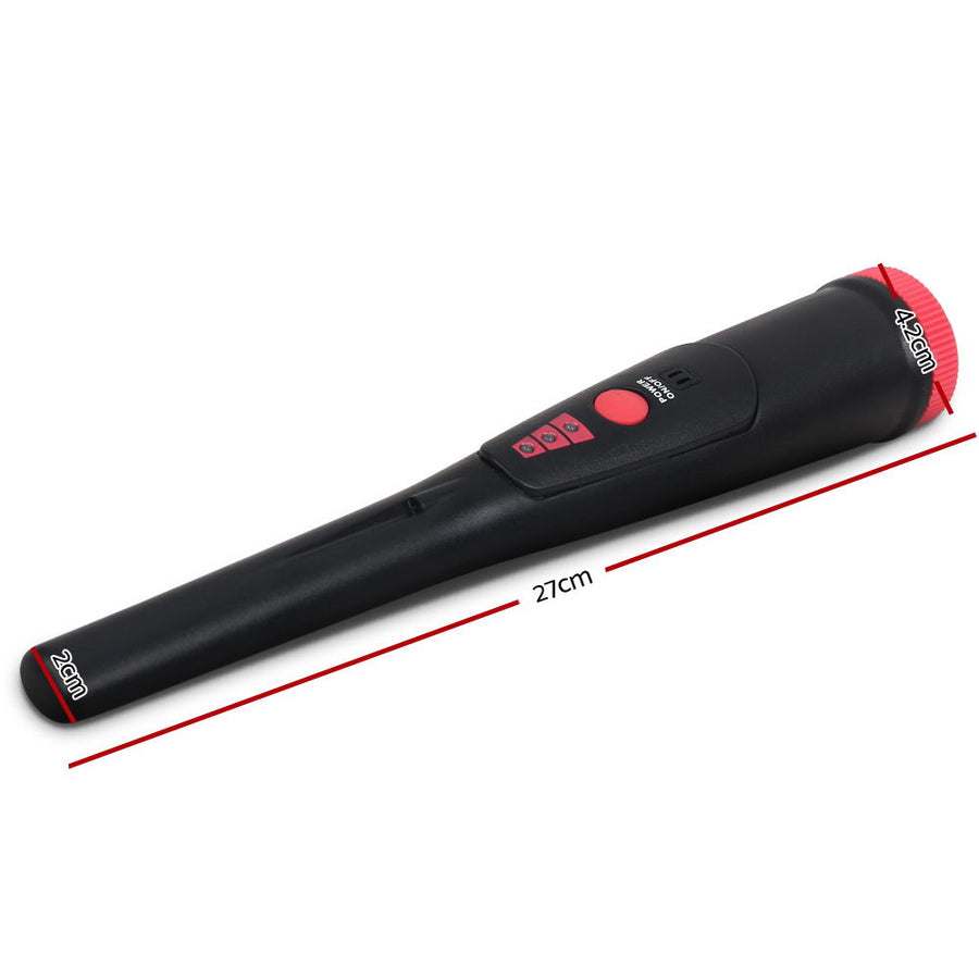 Metal Detector 40MM Sensitive Handheld Pinpointer Waterproof Automatic Hunter Black, Waterproof