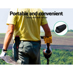 Metal Detector 40MM Sensitive Handheld Pinpointer Waterproof Automatic Hunter Black, image 6