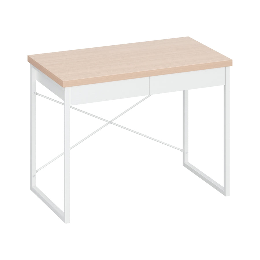 Artiss Computer Desk Drawer Storage Oak 100CM, image 8