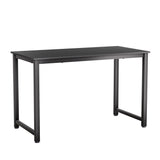 Artiss Computer Desk Home Office Study Table Black 120CM - Close-Up Angle