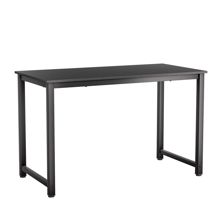 Artiss black computer desk with metal frame, 120cm, image 7