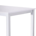 Artiss Computer Desk Home Office Study Table White 120CM, image 4