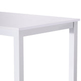 Artiss Computer Desk Home Office Study Table White 120CM - Top-Down View