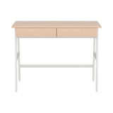 Artiss Computer Desk Drawer Cabinet Oak 100CM