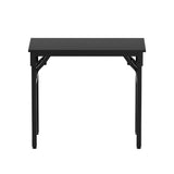 Artiss Computer Desk Foldable Balck 80CM - Side View