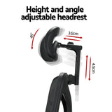 Artiss Computer Desk L-Shape Corner Desks Ergonomic Office Chair Mesh Chairs - 45-Degree Angle