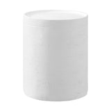 Oikiture Side Table Outdoor Stool Concrete