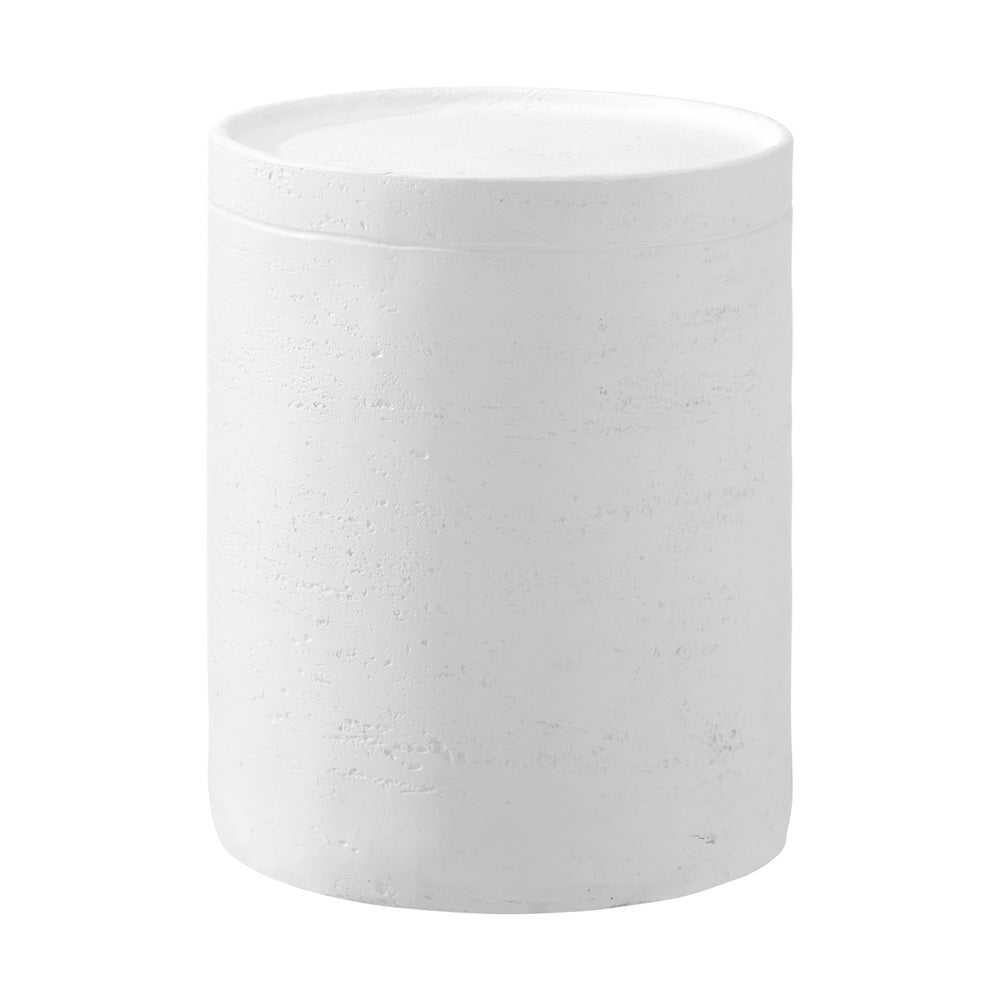 Oikiture Side Table Outdoor Stool Concrete