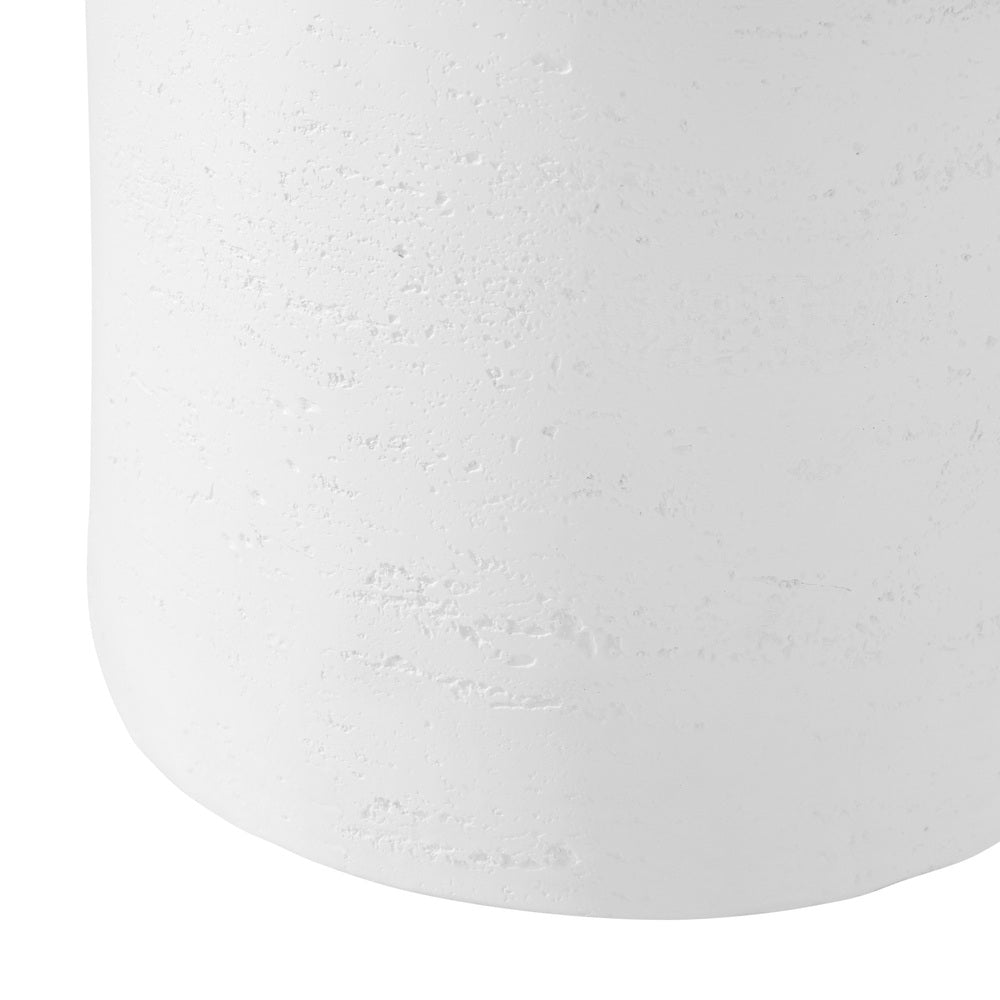 Oikiture Side Table Outdoor Stool Concrete