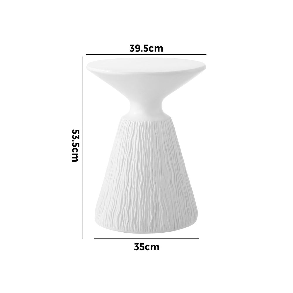 Oikiture Side Table Indoor Outdoor