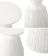 Oikiture Side Table Indoor Outdoor - Top-Down View