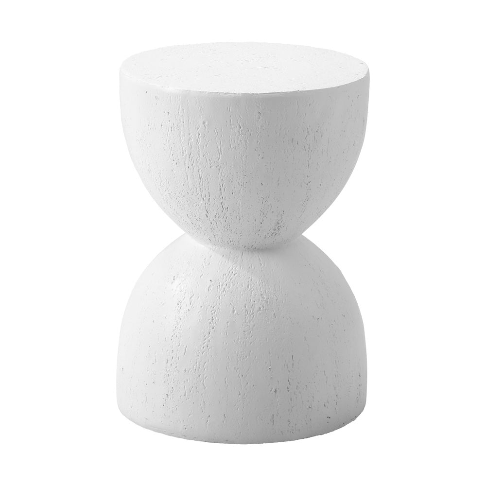 Oikiture Side Table Hourglass Stand