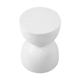 Oikiture Side Table Hourglass Stand - Side View