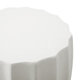 Oikiture Side Table Concrete Outdoor Stand - Extra Image