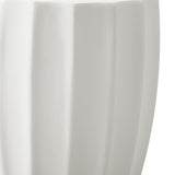 Oikiture Side Table Concrete Outdoor Stand