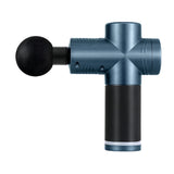 Everfit 30 Speed Massage Gun 4 Heads Vibration Muscle Massager Chargeable Blue - Side View