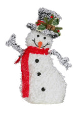 Christabelle 50cm Christmas Snowman with Lights - Front View