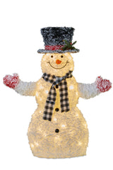 Christabelle 100cm Christmas Snowman with Lights