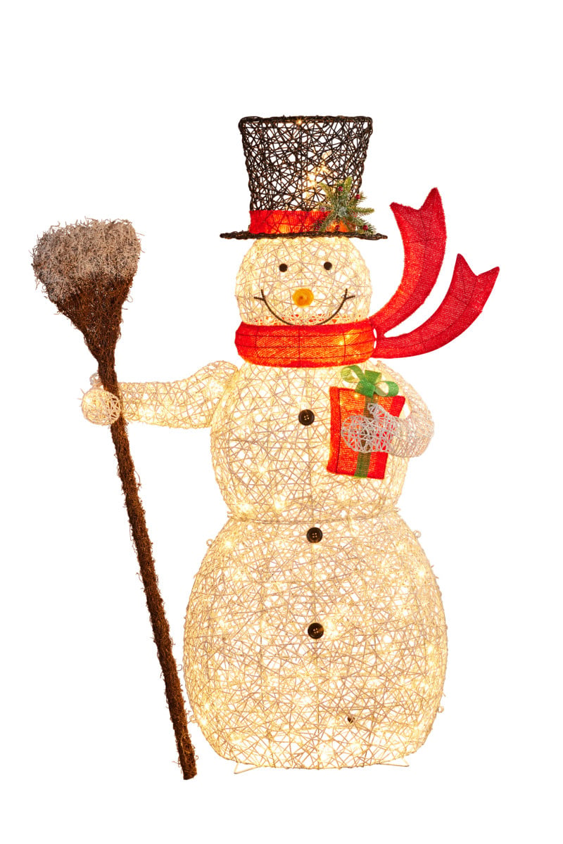 Christabelle Christmas Snowman Display with Lights- Indoor/Outdoor 150cm