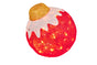 Christabelle Christmas Bauble Display with Lights- Red Indoor/Outdoor 50cm