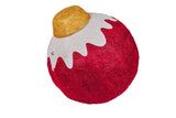 Christabelle Christmas Bauble Display with Lights- Red Indoor/Outdoor 50cm - Front View