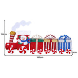 Christabelle Christmas Train & 3 Carriages with Lights Indoor/Outdoor