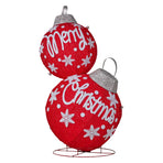 Christabelle Oversized Christmas Bauble Display Warm White LED Lights Indoor & Outdoor Holiday