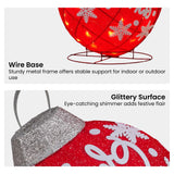 Christabelle Oversized Christmas Bauble Display Warm White LED Lights Indoor & Outdoor Holiday