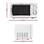 Devanti 20L Microwave Oven 800W White