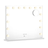 Oikiture Hollywood Makeup Mirrors Magnifying LED 58x46cm