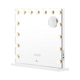 Oikiture Bluetooth Hollywood Makeup Mirrors with LED 59x48cm