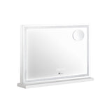 Oikiture Bluetooth Makeup Mirror Crystal LED 58x49cm
