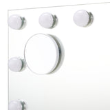 Oikiture Bluetooth Hollywood Makeup Mirror LED 60x52cm - 45-Degree Angle