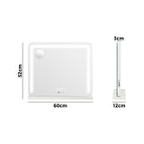 Oikiture Bluetooth Hollywood LED Makeup Mirror 60x52cm
