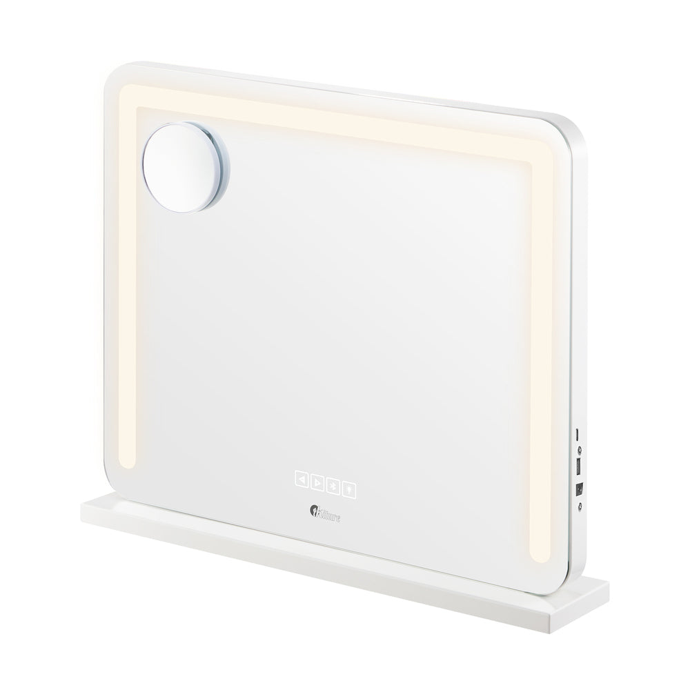 Oikiture Bluetooth Hollywood LED Makeup Mirror 60x52cm