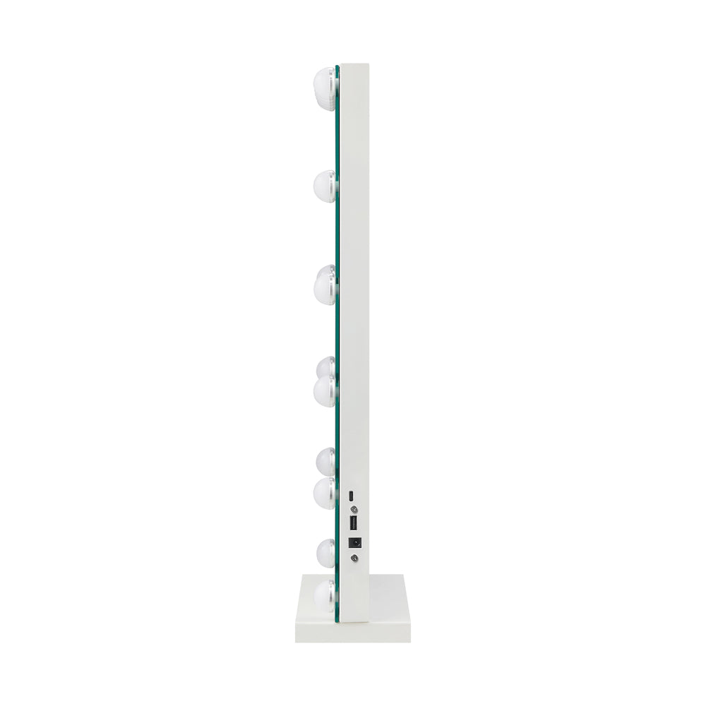Oikiture LED Makeup Mirror Bluetooth Hollywood 61x43cm