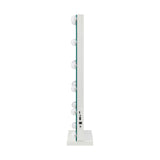 Oikiture LED Makeup Mirror Bluetooth Hollywood 61x43cm - Side View
