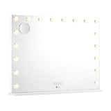 Oikiture Bluetooth Hollywood Makeup Mirrors with LED 80x62cm