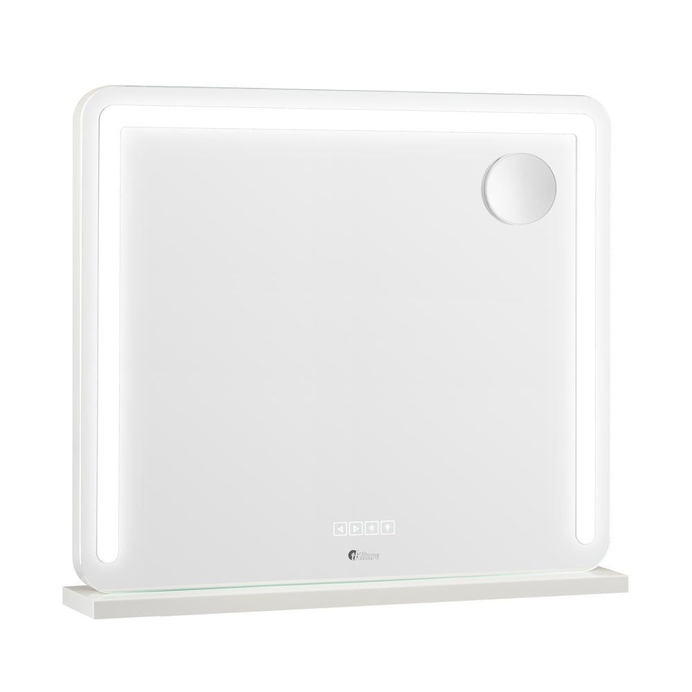 Oikiture Bluetooth Hollywood LED Makeup Mirror 80x62cm