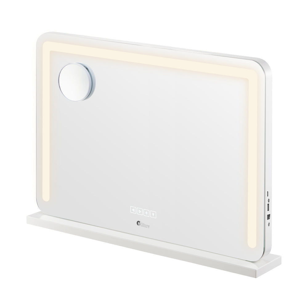 Oikiture Bluetooth Hollywood LED Makeup Mirror 80x62cm