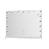 Embellir Makeup Mirror 80x60cm Hollywood Vanity with LED Light Tabletop White