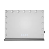 Embellir Bluetooth Makeup Mirror 58x46cm Hollywood Vanity with LED Light Wall - Side View
