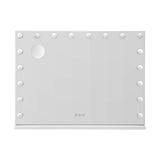 Embellir Makeup Mirror 80x58cm Hollywood Vanity with LED Light Tabletop Wall - Side View