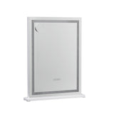 Embellir Bluetooth Makeup Mirror 58x80cm Hollywood Vanity with LED Light Crystal - Close-Up Angle