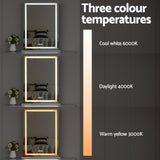 Embellir Bluetooth Makeup Mirror 58x80cm Hollywood Vanity with LED Light Crystal - 45-Degree Angle